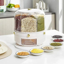 Dispenser Porta Alimentos e Cereais Giratório 360º | Versatillè™ - Cozinha Versátil