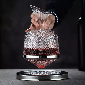 Decanter de Vinho Recipiente de Vidro Cristal Decantador Versattillè™